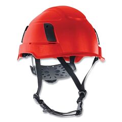 Jackson Safety 22107 Xs2-500 Series Type 2+ Safety Helmet, 6-Point Suspension, Non-Vented, Red