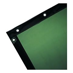 Wilson Industries 36299 See-Thru Green Welding Curtain, 6 Ft X 6 Ft, Vinyl