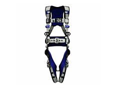 3M Dbi-Sala 1402095 Exofit X200 Comfort Construction Safety Harness, Back D-Ring, Medium, Dual Lock Quick Connect
