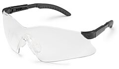 Gateway Safety 14Gb79 Hawk Safety Glasses, Black Temples, Clear Fx2 Anti-Fog Lens