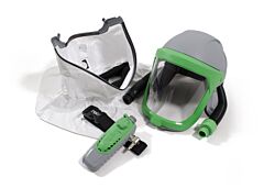 Rpb 16-015-23 Z-Link Respirator, Includes: 16-010-23 Z-Link With 16-723 Tychem 4000 Shoulder Cape, 04-833 Sar Breathing Tube, 03-501 C40 Climate Control Device - Niosh