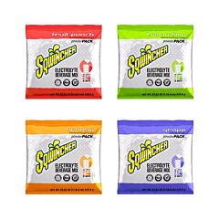 Sqwincher 159016044 Powder Pack, Assorted Pack, 23.83 Oz, Pack, Yields 2.5 Gal