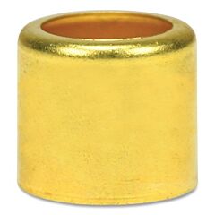 Dixon Valve Bfw900 Brass Ferrule, 0.9 In Id, 0.02 In Thick, 0.84 In L