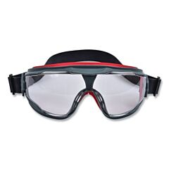 3M Gc501Nsgaf Gogglegear 500 Series Goggles, Universal, Plastic/Gray Frame, Clear Scotchgard Anti-Fog Lens, Neoprene Strap