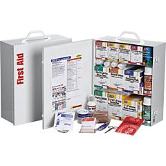 First Aid Only 247-O/Fao Metal Industrial Station, 3 Shelf, 100 Person, Osha Compliant