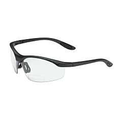 Pip 250-25-0030 Mag Readers Semi-Rimless Safety Readers With Black Frame, Clear Lens And Anti-Scratch Coating - +3.00 Diopter