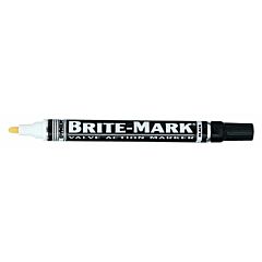 Dykem 84002 Brite-Mark Medium Paint Marker, Black, Bullet
