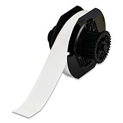 Brady? 142030 B30 Series Continuous Indoor/Outdoor Vinyl Label, 1.125 In X 100 Ft, White