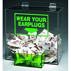 Brady? Pd439G Large Capacity Ear Plug Dispensers, For Standard Box Of 200 Disposable Ear Plugs