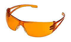 Gateway Safety 2777 Varsity Safety Glasses, Orange Temples, Orange Lens