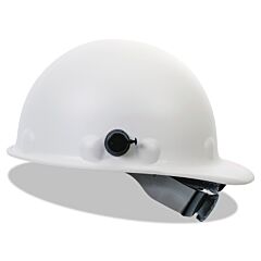 Honeywell Fibre-Metal P2Aqsw01A000 Roughneck P2 Hard Cap, 8-Point Ratchet, Swingstrap With Quick-Lok?, P2A, White