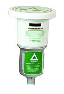 Justrite 28101 High Efficiency Combination Coalescing Carbon Filter With Extreme Duty Aluminum Base For Aerosolv Plus Or 360 Systems