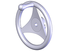 Morse 2813-P Handwheel, 10", 185Gr, 3/4"