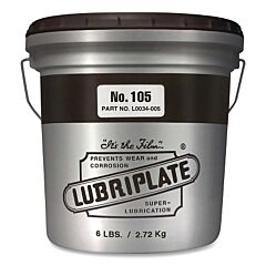 Lubriplate? L0034-005 105 Series Lubricant, 6 Lb, Tub, Nlgi Grade 0