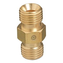 Western Enterprises C-30 Hose Coupler, 200 Psi, Brass, C-Size, Oxygen