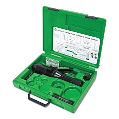 Greenlee 7906Sb Quick Draw Hydraulic Punch Kits, 7/8 In To 2-3/8 In, 10 Gauge (Mild Steel)