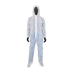 West Chester 3509 Coverall, Sbp, Hood And Boots, Elastic Wrists