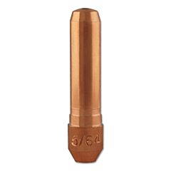 Bernard T-078 Centerfire Mig Contact Tip, 0.078 In Wire, T-078, Non-Threaded, Tapered Base