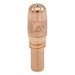 Bernard T-A039Ch Acculock Contact Tip, 0.039 In Wire, Heavy-Duty, Copper, T Series