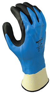 Showa Best 377-06 Double Dipped Nitrile General-Purpose Work Gloves, Size Small