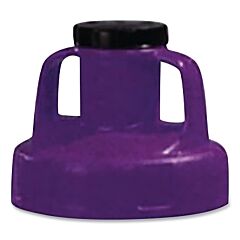 Oil Safe 100207 Multi-Purpose Utility Lid, 2 In Dia, Purple, Engineering Plastic