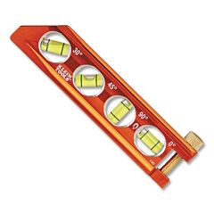 Klein Tools 935Ab4V Accu-Bend Aluminum Level, 6.25 In L, 4 Vials