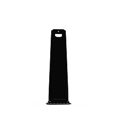 Plasticade 4100-Bk Gemstone Vertical Panel, Black