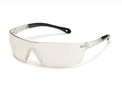Gateway Safety 440M Starlite Squared Safety Glasses, Clear Temples, Clear In/Out Mirror Lens