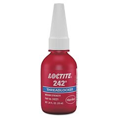 Loctite 135354 242 Threadlocker, Medium Strength, 10 Ml, Blue