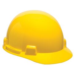 Msa 10074069 Smoothdome? Slotted Hard Hat Cap Style, 4-Point Fast-Trac? Iii, Yellow
