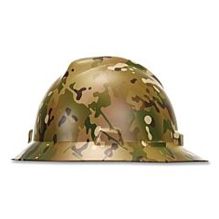 Msa 10204784 V-Gard Hydro Dip Finish Slotted Cap/Hat Assembly, Fas-Trac Iii Suspension, Hat, Multi Camo