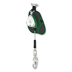 Msa Vtohg-031-Zm-A V-Tec Personal Fall Limiter, Single Leg, 10 Ft Galvanized Steel Line, 310 Lb Load Cap, 36Cls Bottom