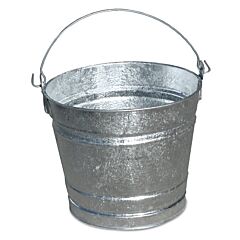 Magnolia Brush 14Qt Hot-Dipped Galvanized Pail, 14 Qt