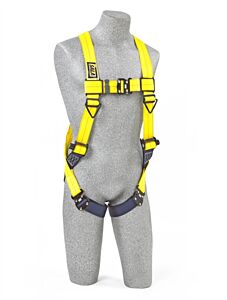 3M Dbi-Sala 1110601 Delta Full Body Harness, Back D-Ring, Quick Connect Buckles, Size X-Large