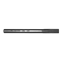 Mayhew Tools 70202 Cold Chisels, 5 1/2 In Long, 3/8 In Cut, Sand Blasted, 12 Per Box