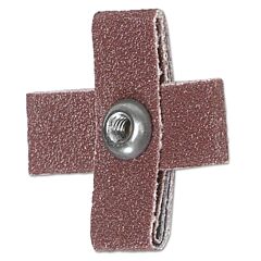 Merit Abrasives 8834184116 Cross Pads, Aluminum Oxide, 3 X 3 X 1, 120 Grit