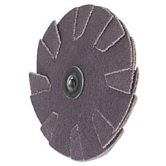 Carborundum 8834184041 Overlap Slotted Alo Resin Bonded Discs-2 Ply, 3 In Dia., 60 Grit