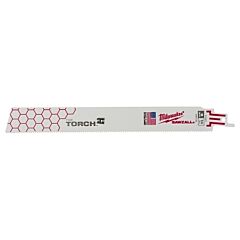 Milwaukee Tool 48-00-5787 The Torch Bi-Metal Blade, 9 In L, 14 Tpi, Scheduled 80 Pipe/Angle Iron
