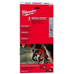 Milwaukee Tool 48-39-0509 Compact Portable Band Saw Blade, 10 Tpi, 1/2 In W X 35-3/8 In L