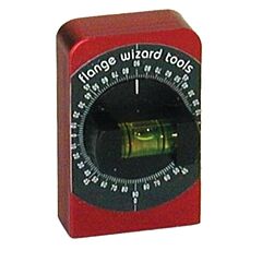 Flange Wizard L-2 Degree Level, 2-3/8 In L, 1 Vial, Anodized Aluminum