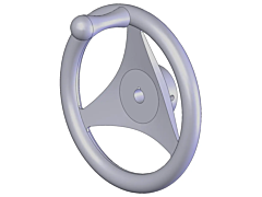 Morse 5034-P Handwheel, 8", 285Gr, 5/8"