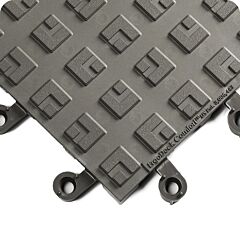 Wearwell 556.78X18X18Ch-Cs10 Ergodeck Comfort Solid, 1.5' X 1.5' - Charcoal
