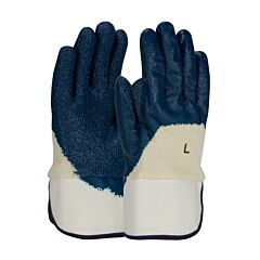 Pip 56-3145/M Armorgrip, Terry Cloth Palm, Hw Rough Blue Nitrile Grip, Sc, Pack Of 12 Pairs
