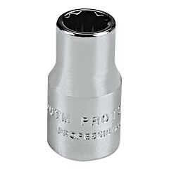 Proto? 4706Tm Torqueplus Metric Sockets 1/4 In, 1/4 In Drive, 6 Mm, 12 Points