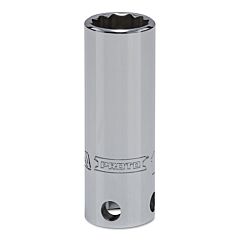 Proto? 5013M-Tt Tether-Ready Drive Deep Sockets, 3/8 In Drive, 13 Mm, 2 1/8 In L, 12 Points