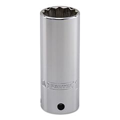 Proto? 5330-Tt Tether-Ready Drive Deep Sockets, 1/2 In Drive, 15/16 In, 3 1/4 In L, 12 Points