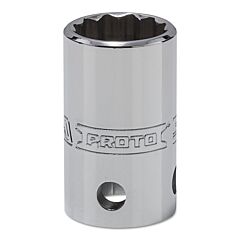 Proto? 5420-Tt Tether-Ready Drive Deep Sockets, 1/2 In Drive, 5/8 In, 1 1/2 In L, 12 Points