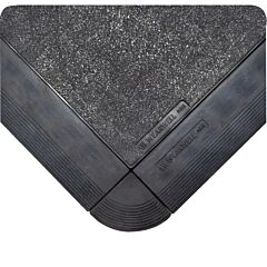 Wearwell 577.58X3X3Grbk Anti-Fatigue Flooring 24/Seven Locksafe Solid Grease Resistant Black, 5/8In X 3' X 3', 1/Each