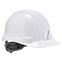 Ergodyne 60140 Skullerz 8970 Class E Hard Hat Cap Style W/ Ratchet Suspension, White