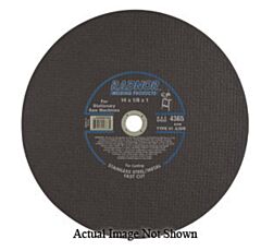 Radnor 64000761 12" X 18" X 1" A30R Aluminum Oxide Reinforced Type 1 Cut Off Wheel For Use With Stationary Saw On Metal